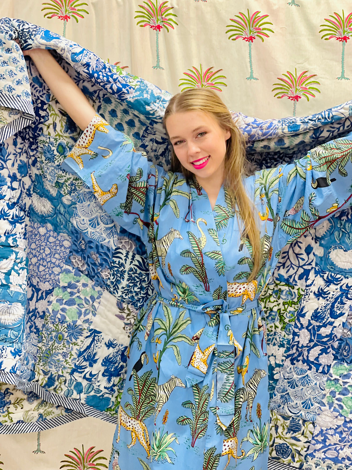Bedding | Patchwork | Blue image 3