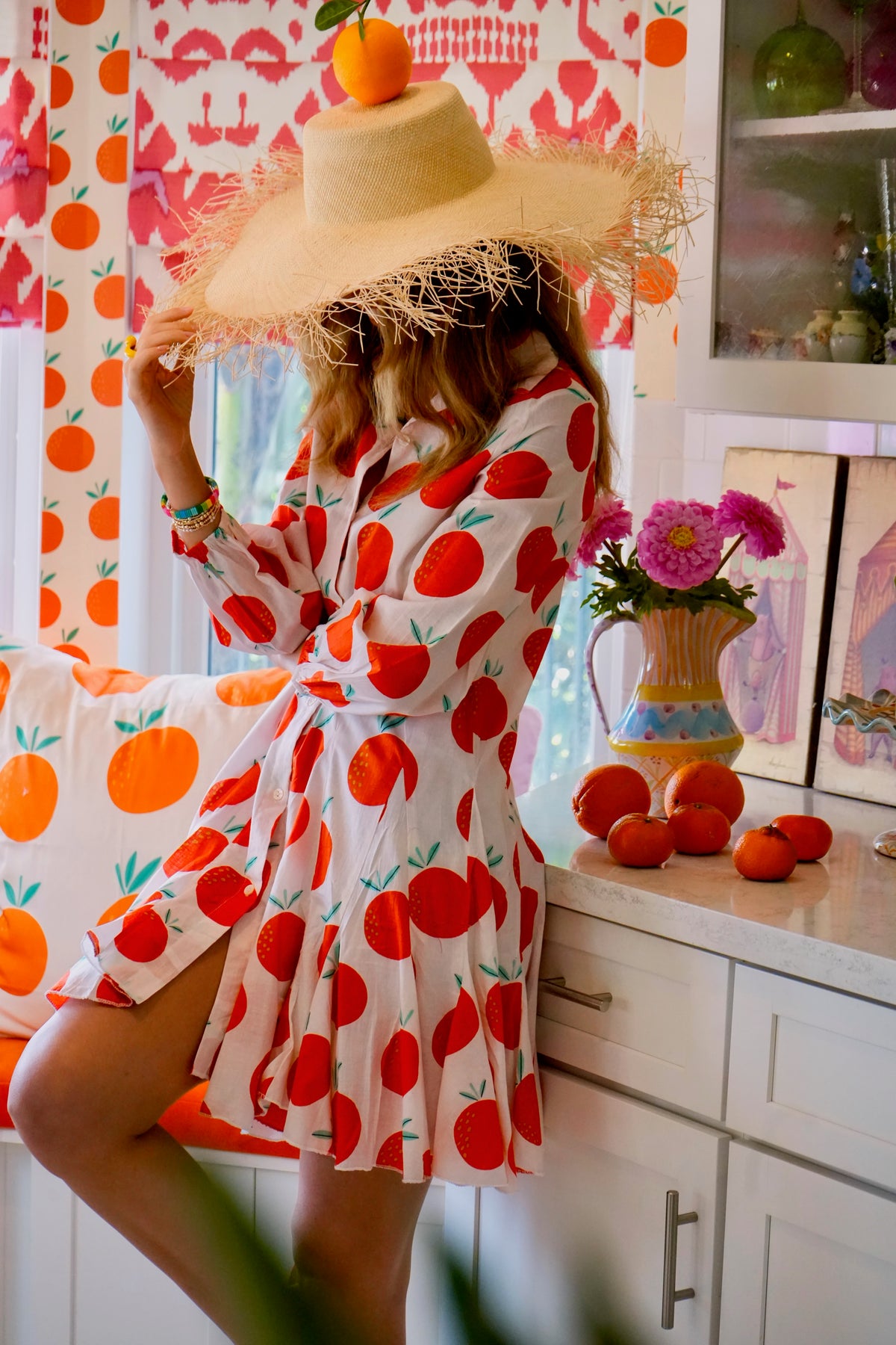 Ivy Dress | Oranges