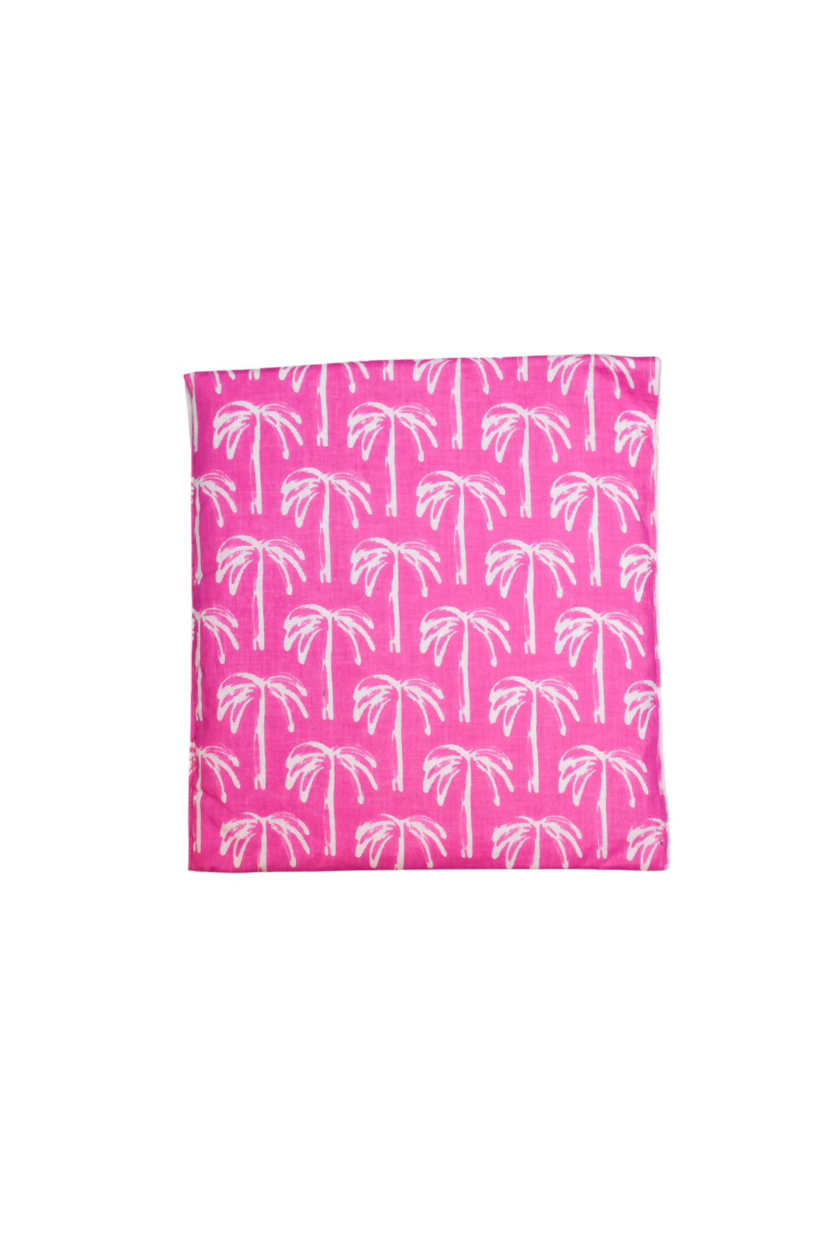 Long Kimono w/ Belt | Tropical Palm | Pink