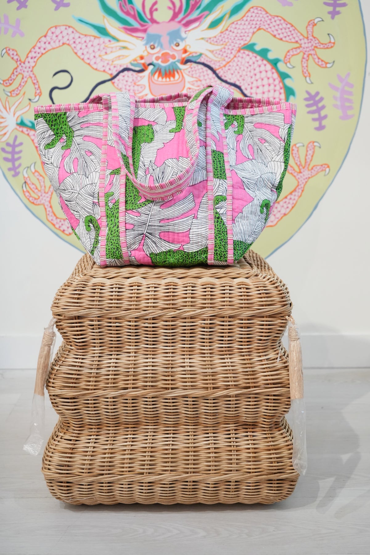 Large Tote | Jungle Jag | Various Colors