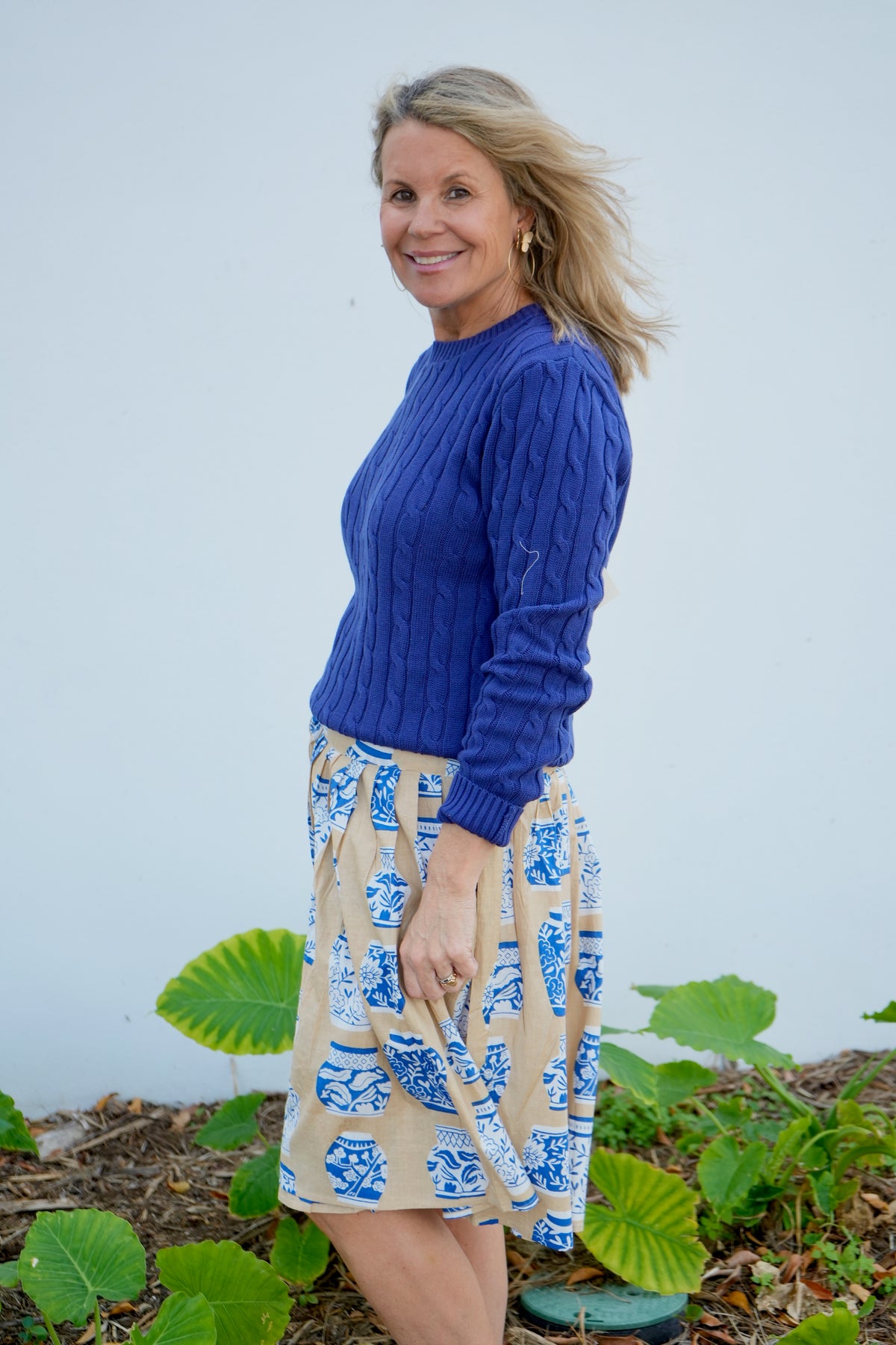 Wrap Skirt Short | Ginger Jar | Neutral