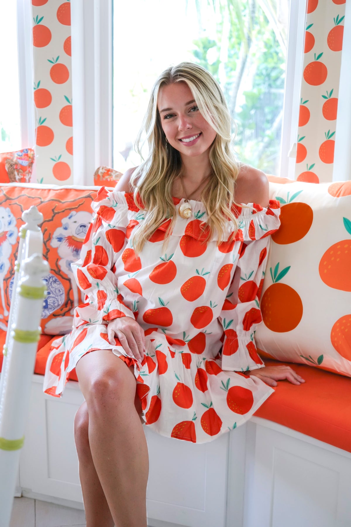 Chloe Dress | Oranges