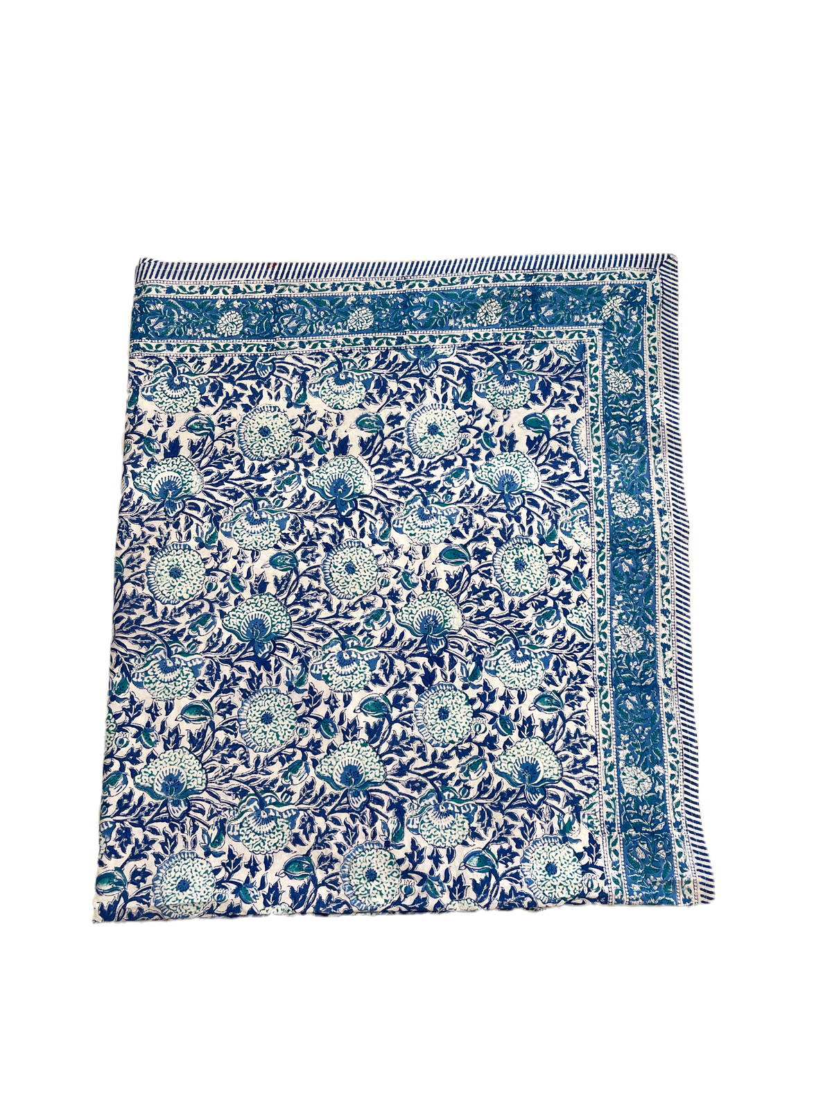 Tablecloth | Lady Slipper | Blue/Aqua | Assorted Sizes image 1