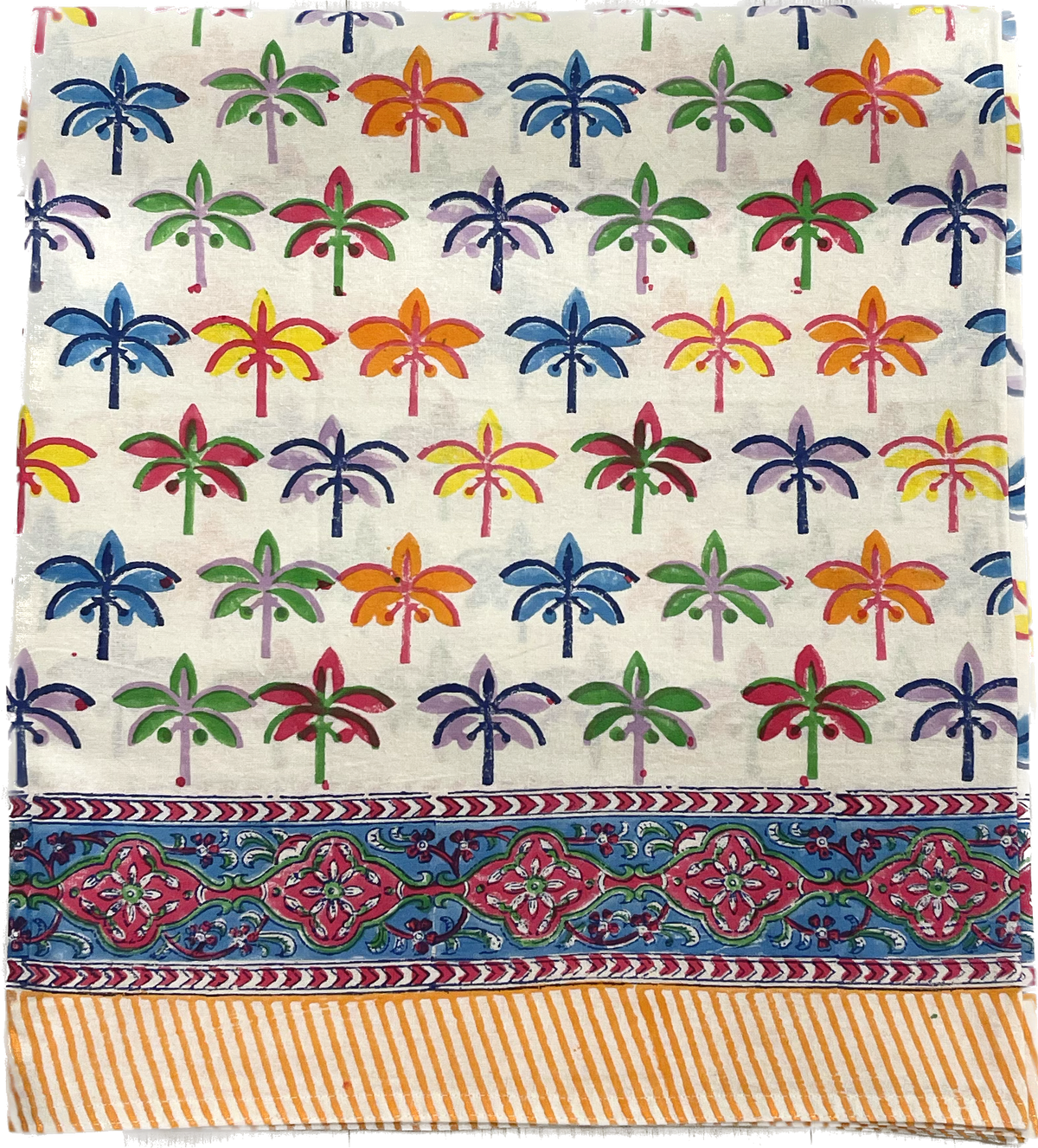 Tablecloth | Whimsical Palm | Multi | Assorted Sizes image 0