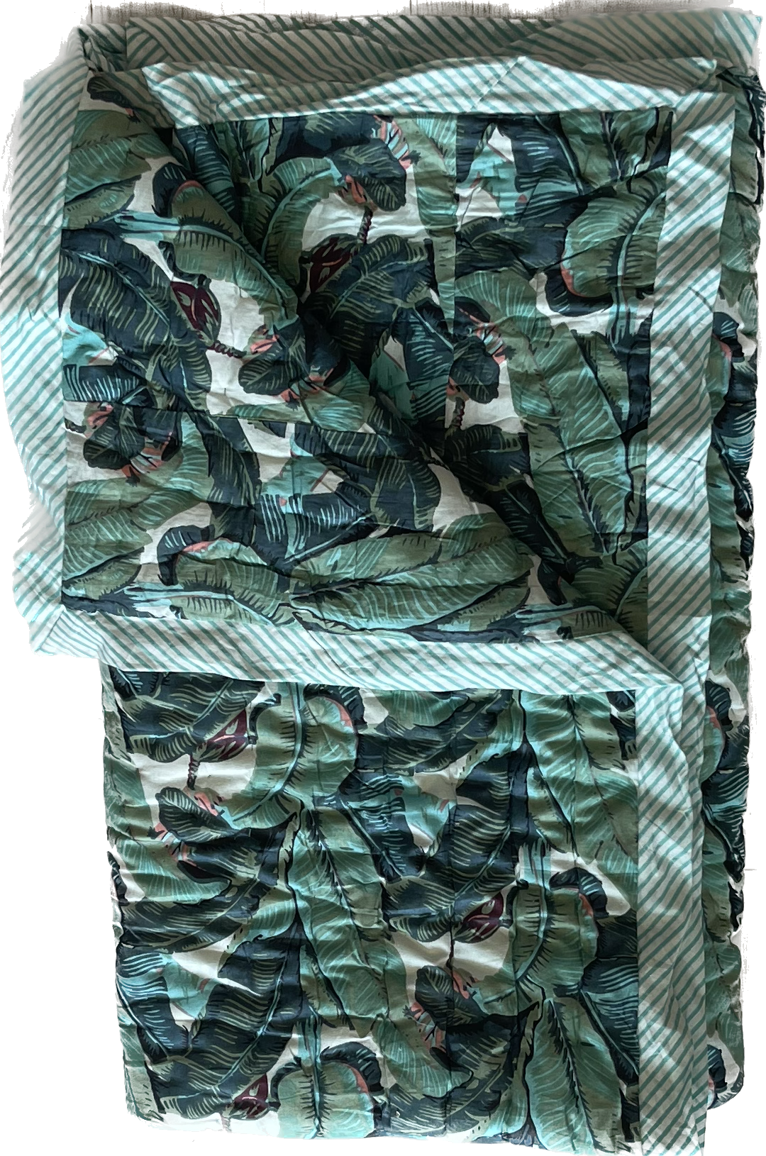 Baby Quilt | Palm Print image 0