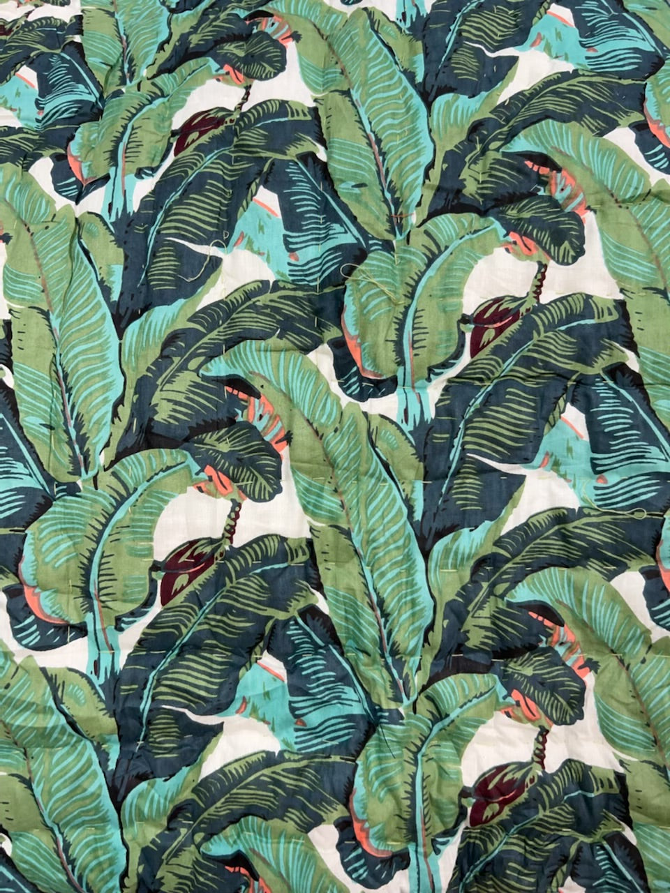 Bedding | Palm Print | Green image 6