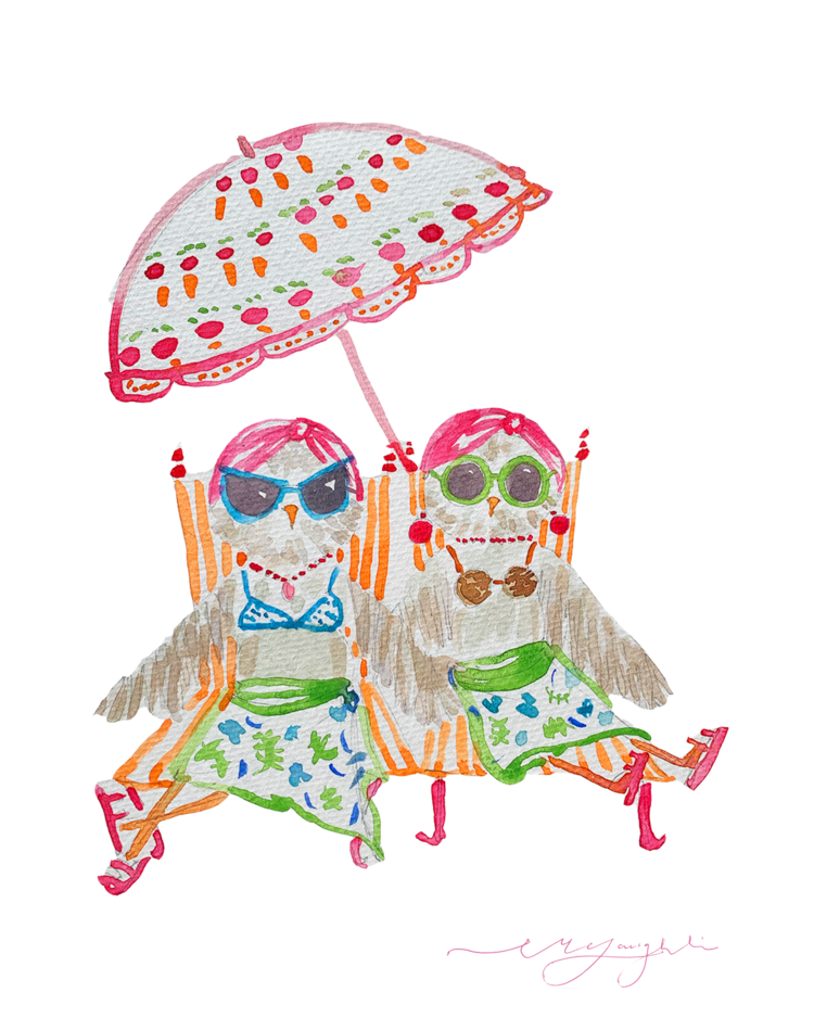 Print | Bathing Beauties | Olive and Grace image 0