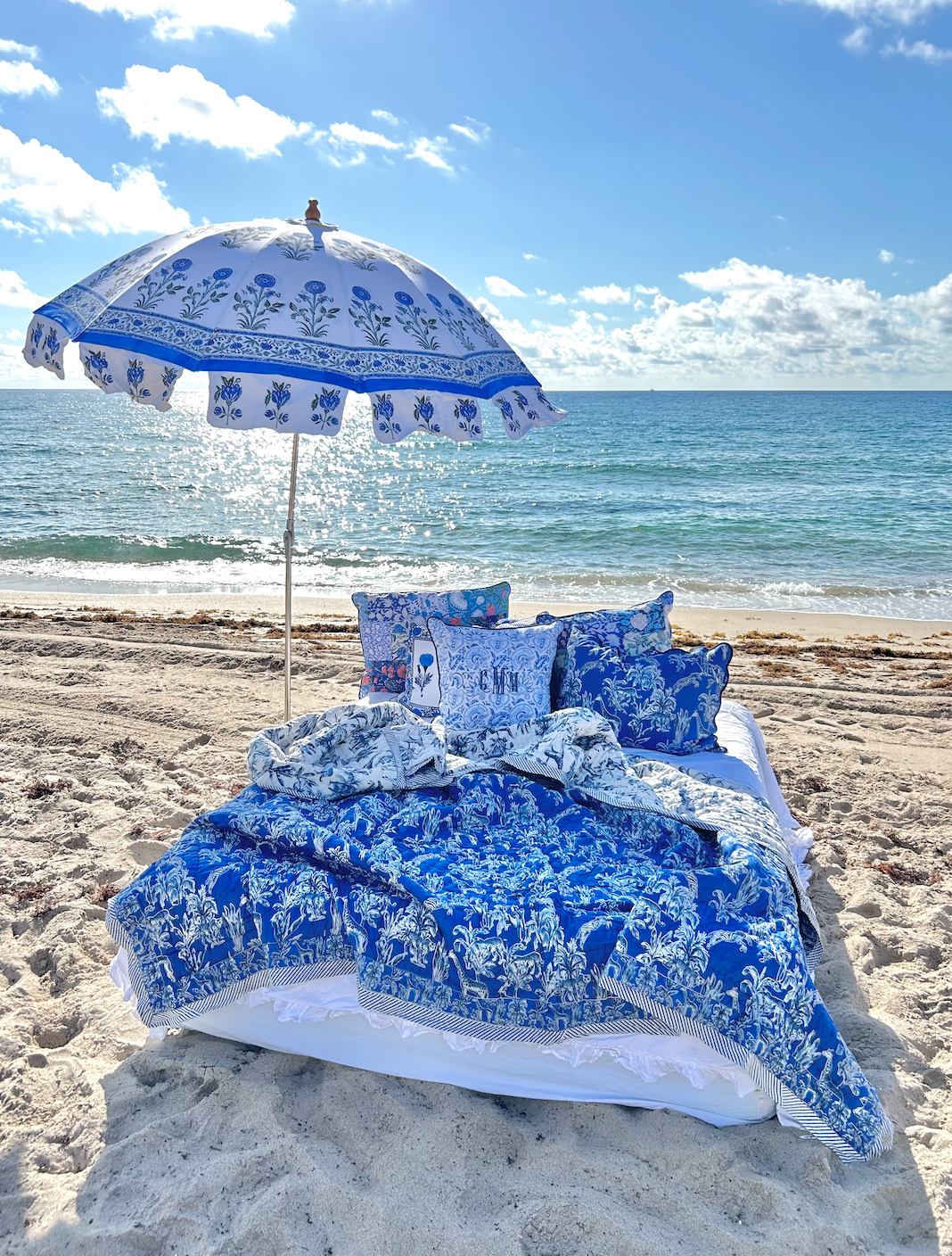 Pillow Sham | Jungle Toile | Navy | Assorted Sizes image 5