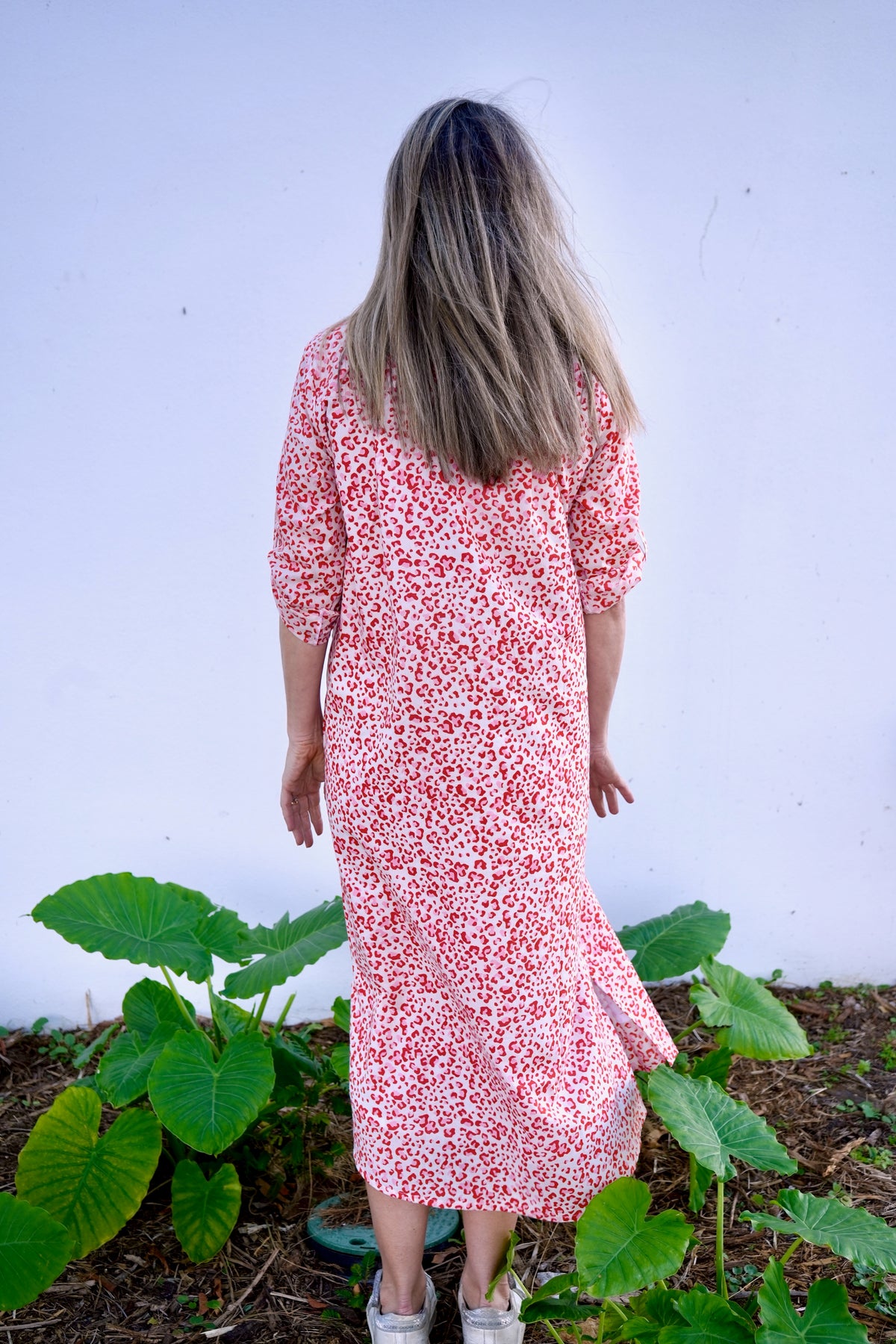 Vacay Dress | Leopard Spots | Pink
