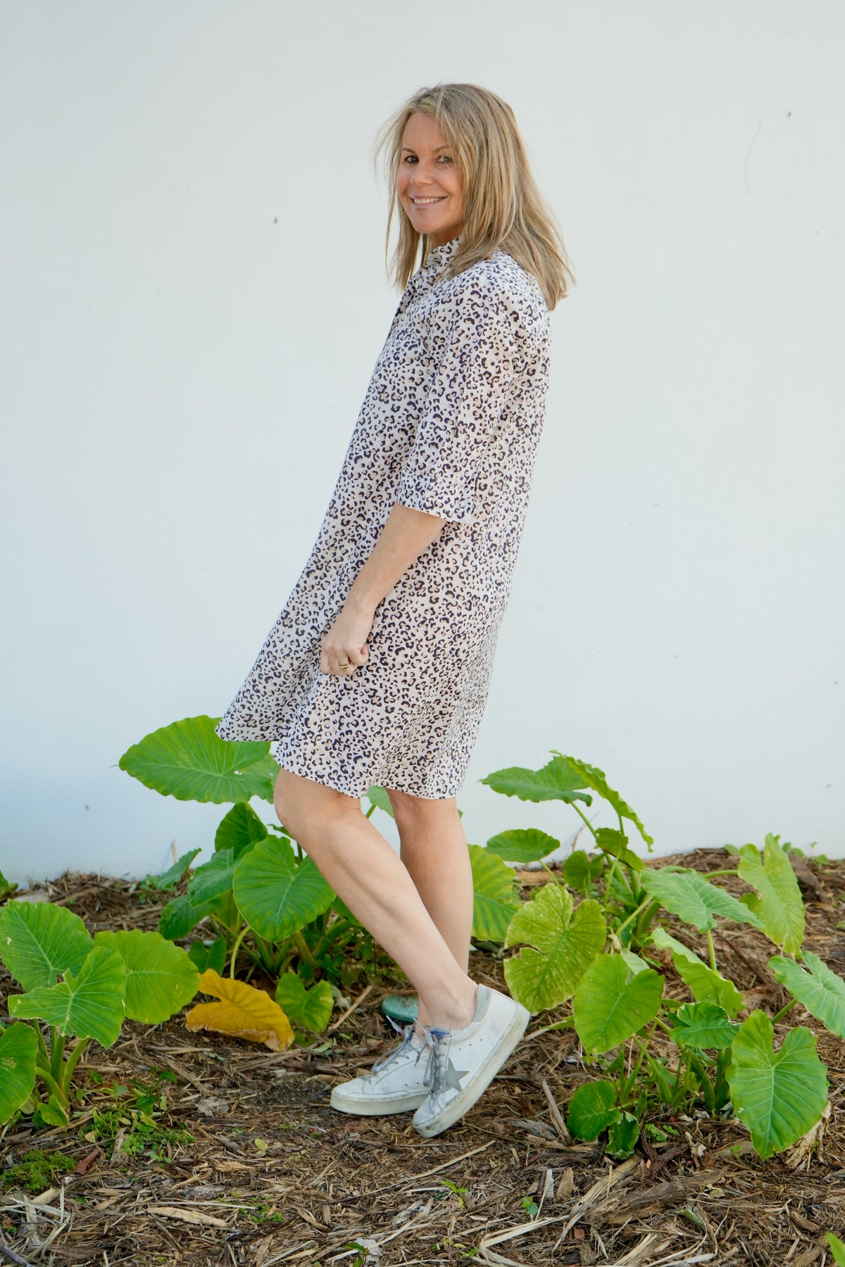 Delray Dress | Leopard Spot | Neutral