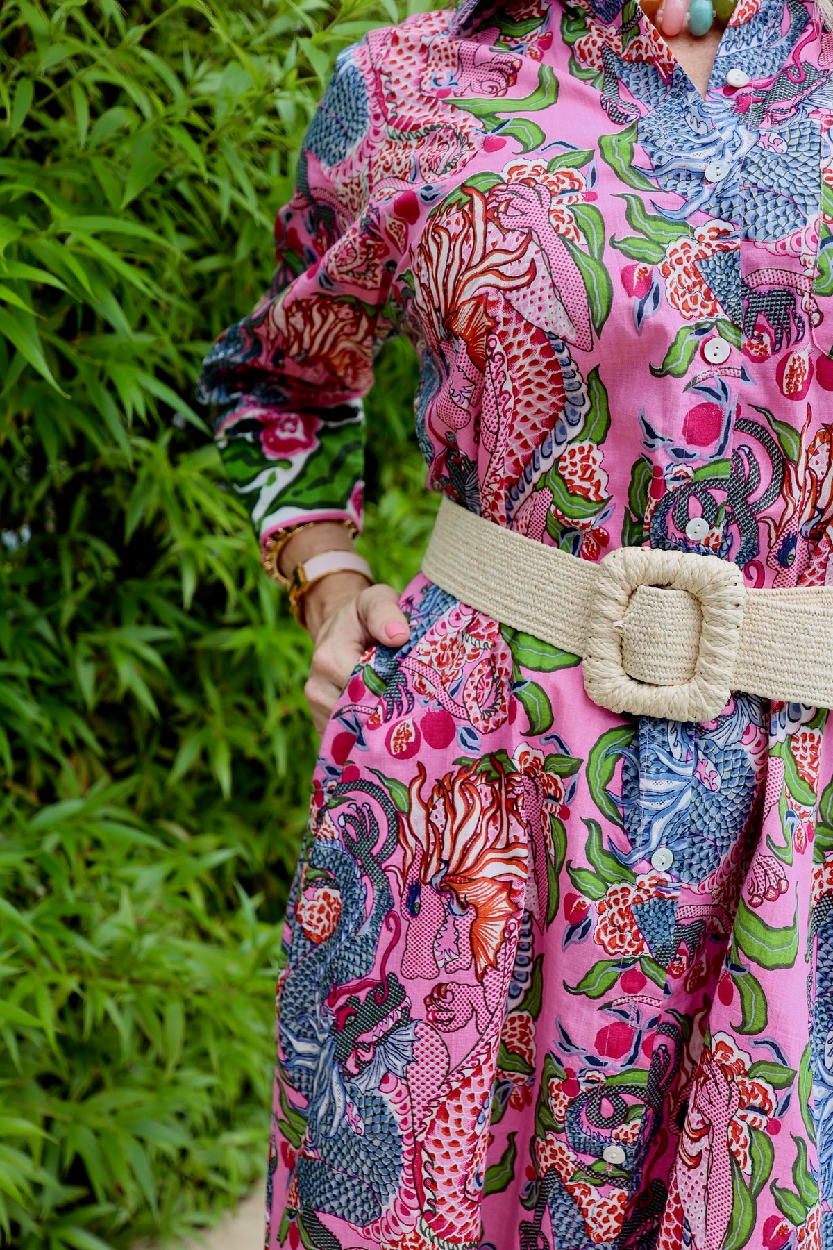 Vacay Dress | Dragon Tales | Pink